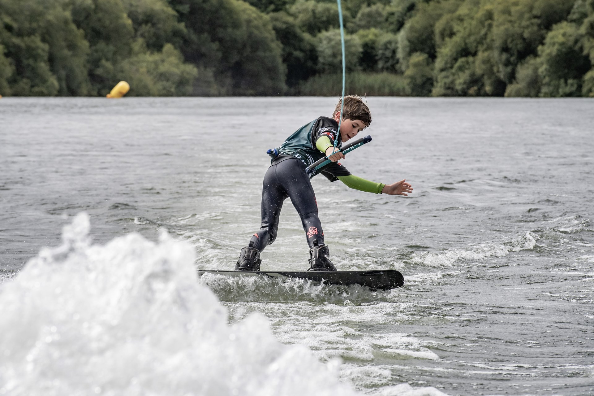 Kit Crowhurst at the 2022 Malibu Boats UK Wakeboard And Wakesurf Nationals